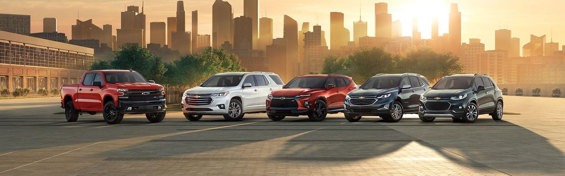 Chevrolet SUVs lineup