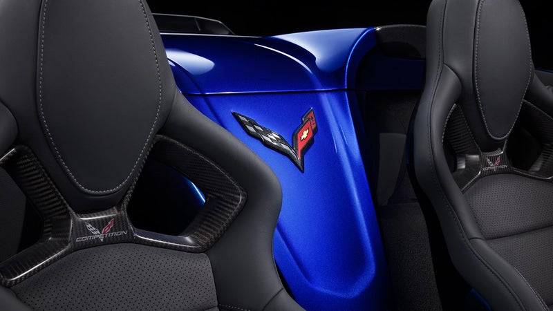 2019 Chevrolet Corvette Grand Sport interior