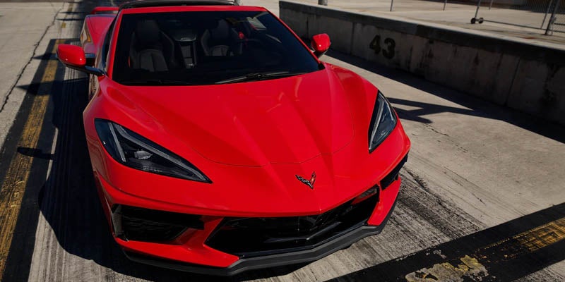 2022 Chevy Corvette Stingray front