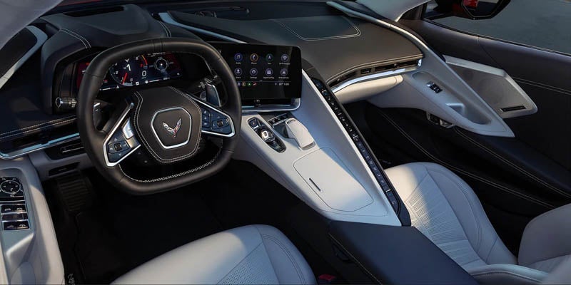 2022 Chevy Corvette Stingray interior