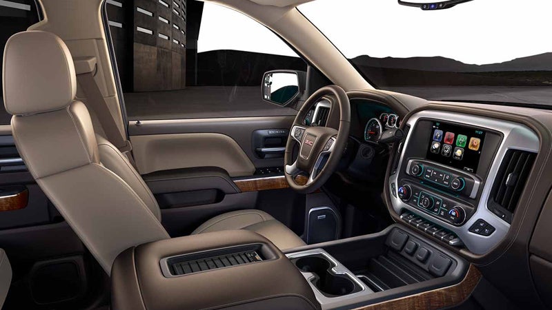 2018 GMC Sierra 1500 interior dashboard