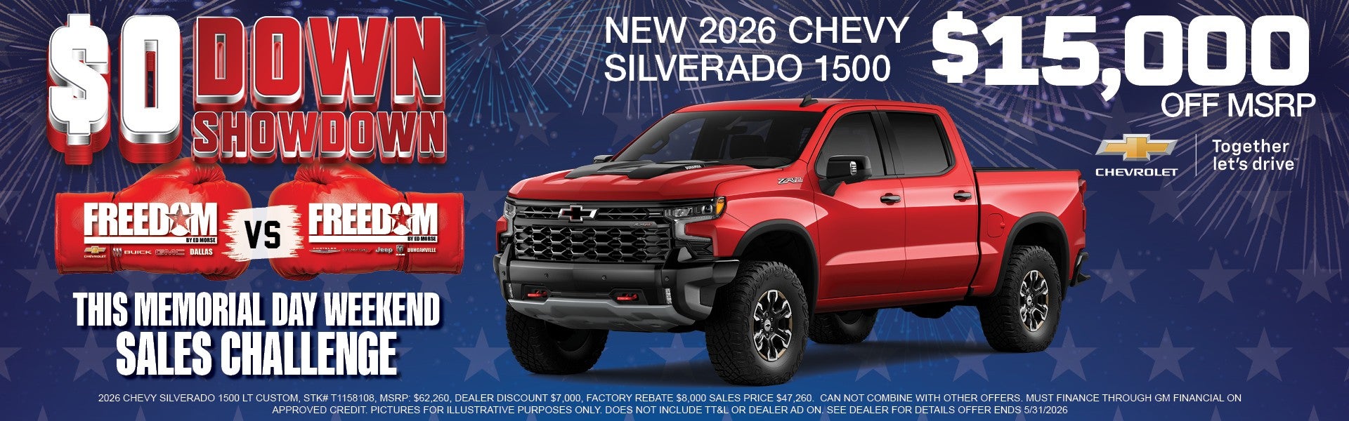  2026 Chevy Silverado 1500 LT Custom