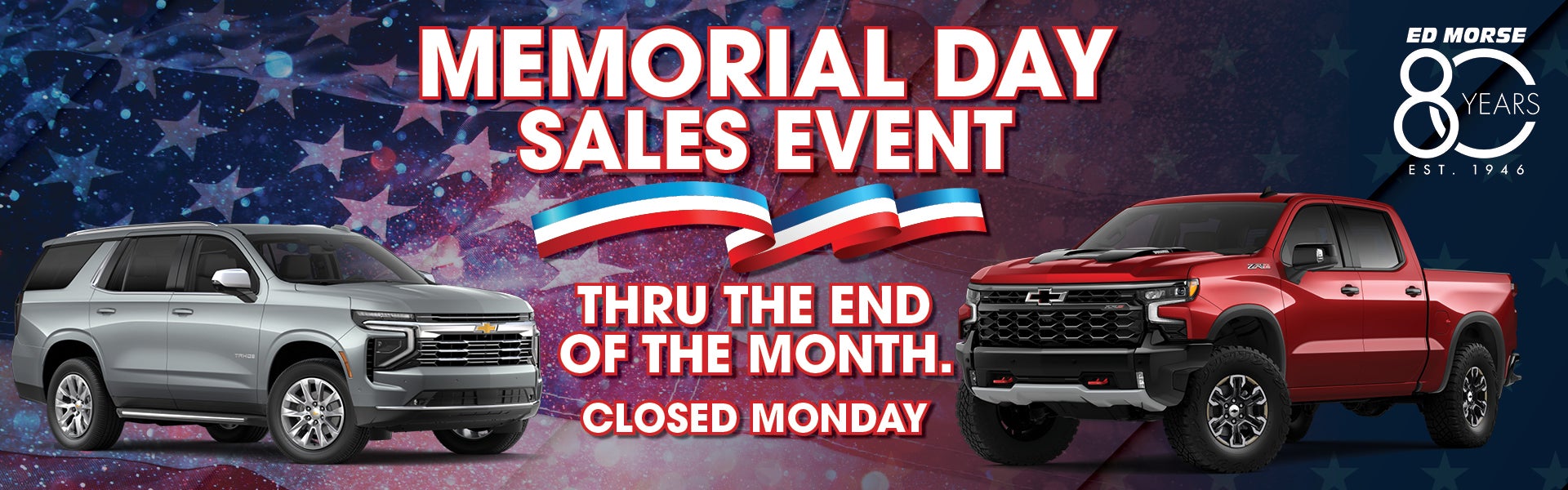 Memorial Day Sales Event 